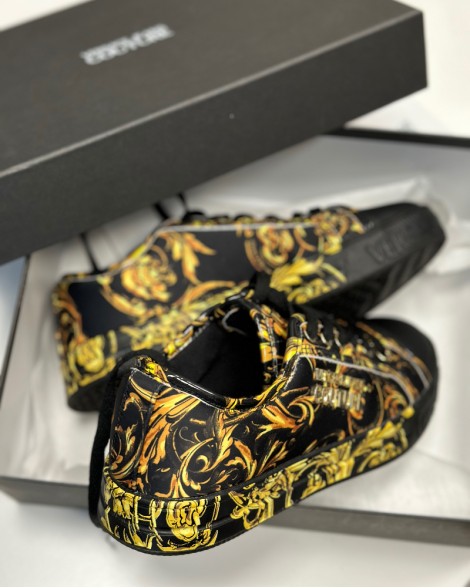 Tenisky dámské Versace Jeans Couture sneakers černé 
